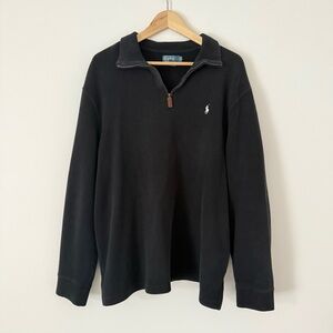 Ralph Lauren Black Polo Pullover